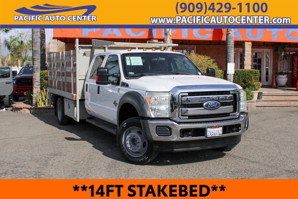 Ingot Silver Metallic 2011 Ford F-550 Super Duty Pickup Truck  6-Speed Automatic Overdrive