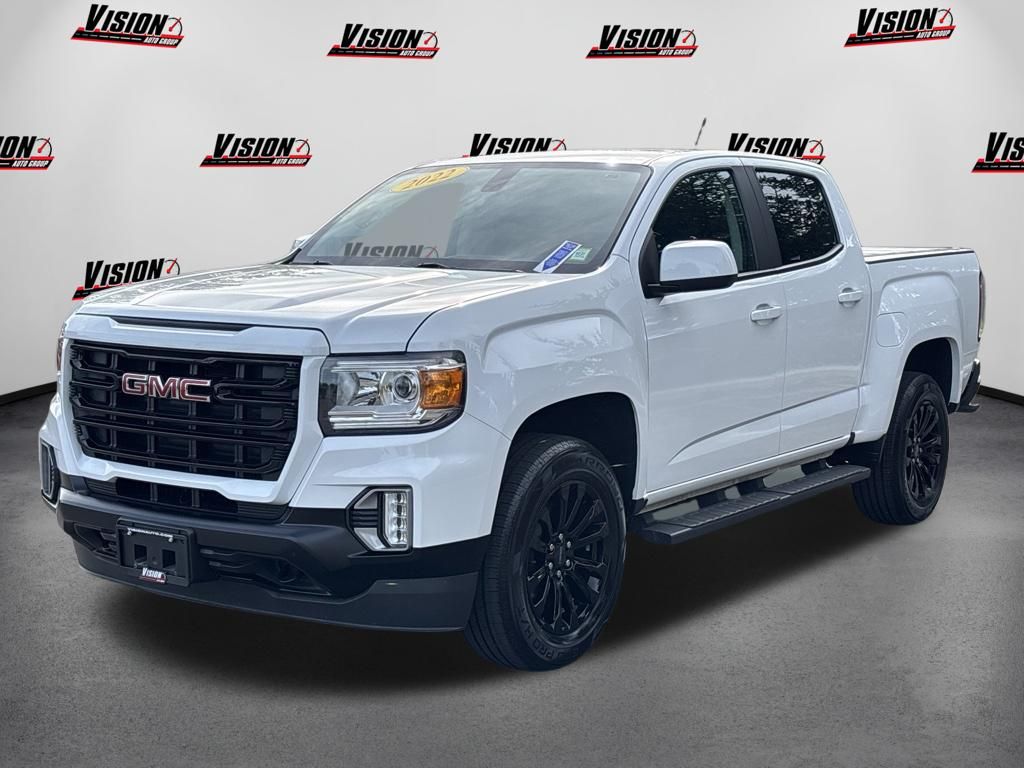 Summit White 2022 GMC Canyon Pickup Truck 4X2 8-Speed Automatic