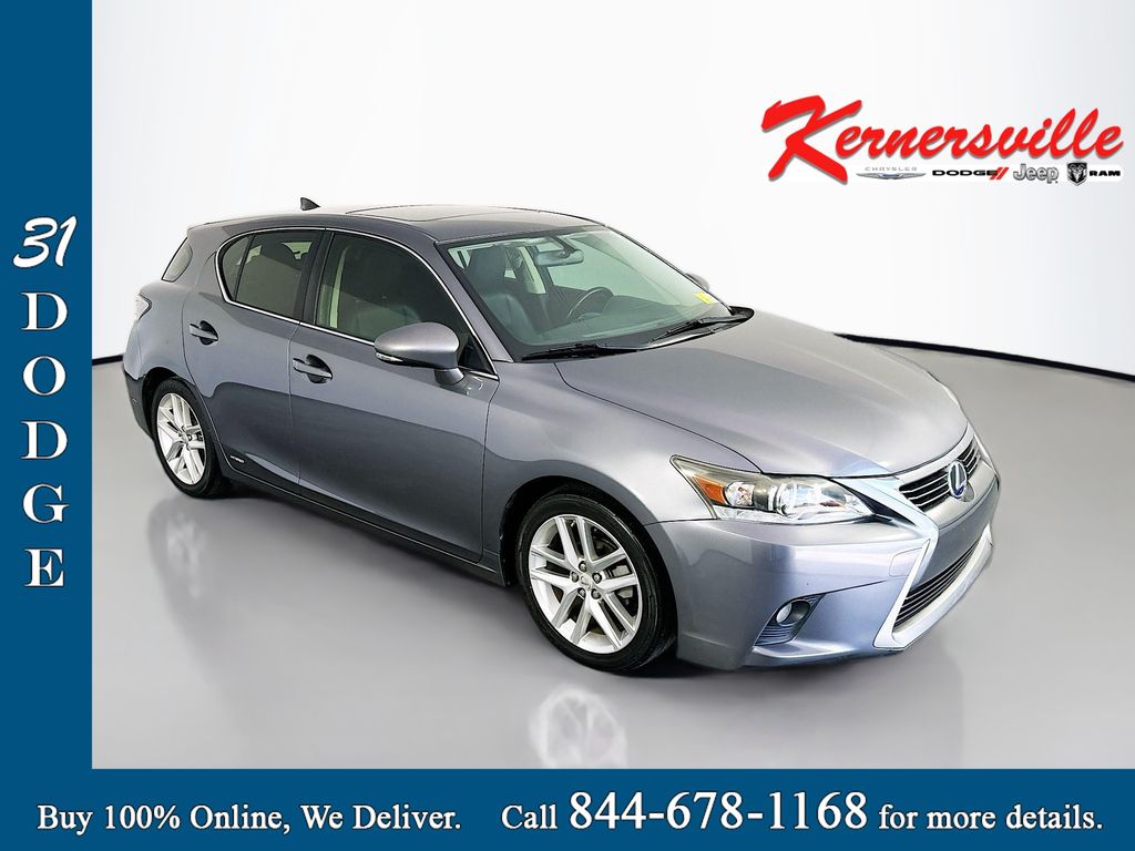 Gray Pearl 2014 Lexus CT Hybrid 200h FWD Wagon Front-Wheel Drive Continuously Variable Transmission
