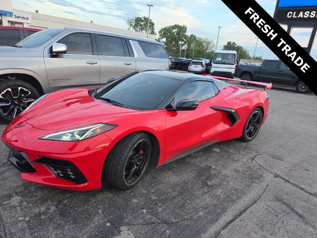 Torch Red 2023 Chevrolet Corvette Stingray 2LT Convertible RWD Convertible Rear-Wheel Drive 8-Speed Dual Clutch