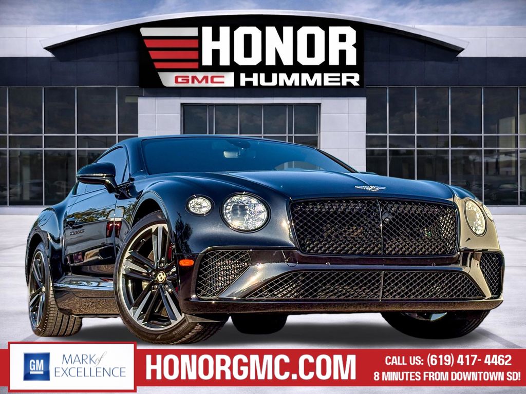 Black 2020 Bentley Continental GT First Edition AWD Coupe All-Wheel Drive 8-Speed Automatic