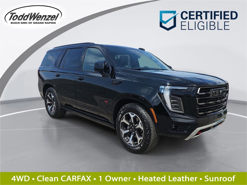 Onyx Black 2026 GMC Yukon AT4 Ultimate 4WD SUV / Crossover Four-Wheel Drive