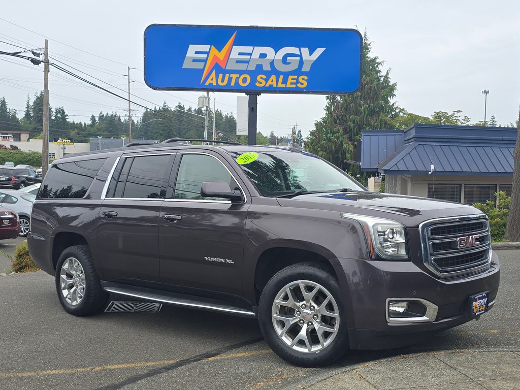 Midnight Amethyst Metallic 2015 GMC Yukon XL SUV / Crossover Four-Wheel Drive 6-Speed Automatic Overdrive