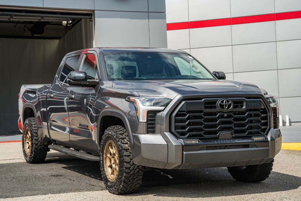 Magnetic Gray Metallic 2024 Toyota Tundra Pickup Truck Four-Wheel Drive Automatic