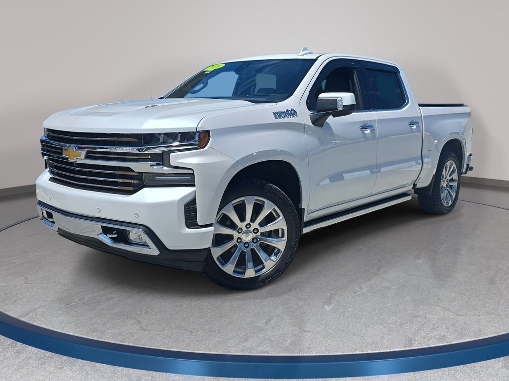 White (Iridescent Pearl Tricoat) 2019 Chevrolet Silverado 1500 Pickup Truck Four-Wheel Drive Automatic