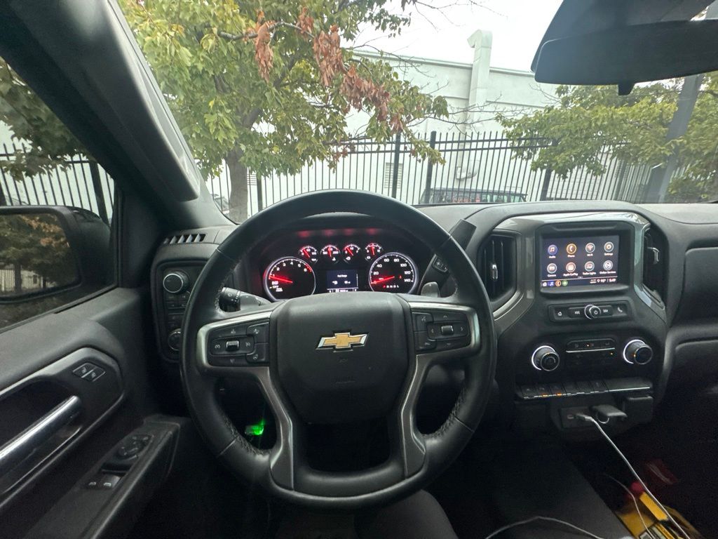 2025 Black Chevrolet Silverado 1500 WT 4X4 Truck
