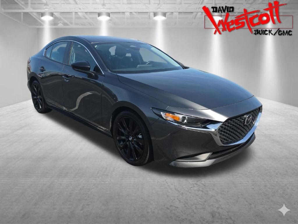 Machine Gray Metallic 2025 Mazda MAZDA3 Sedan Front-Wheel Drive 6-Speed Automatic