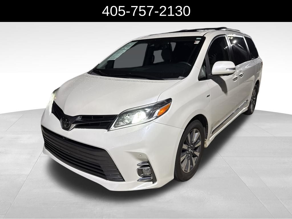 White (Blizzard Pearl) 2020 Toyota Sienna Limited Premium 7-Passenger AWD Minivan All-Wheel Drive 8-Speed Automatic