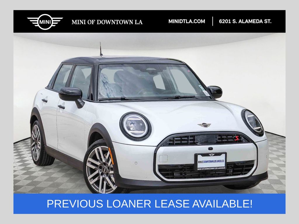 White Metallic 2026 MINI Cooper Hatchback Front-Wheel Drive 7-Speed Automatic