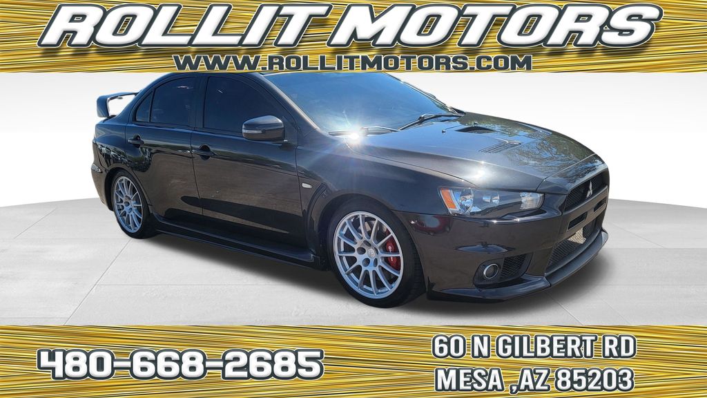 Phantom Black 2015 Mitsubishi Lancer Evolution GSR Sedan All-Wheel Drive 5-Speed Manual
