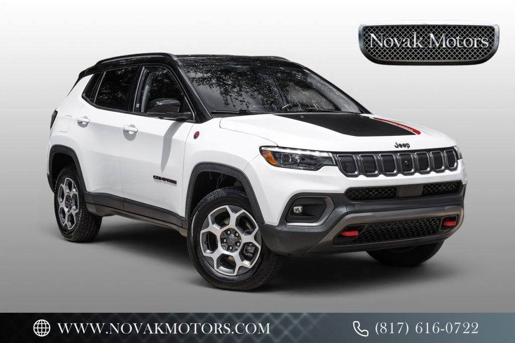 used 2022 Jeep Compass car, priced at $22,709