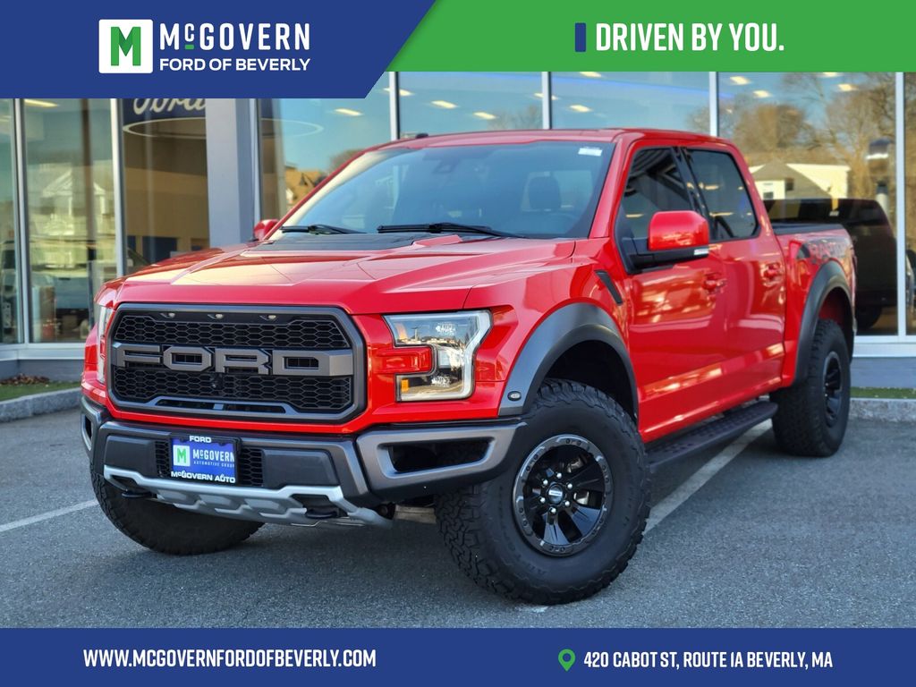 Race Red 2018 Ford F-150 Raptor SuperCrew 4WD Pickup Truck Four-Wheel Drive Automatic