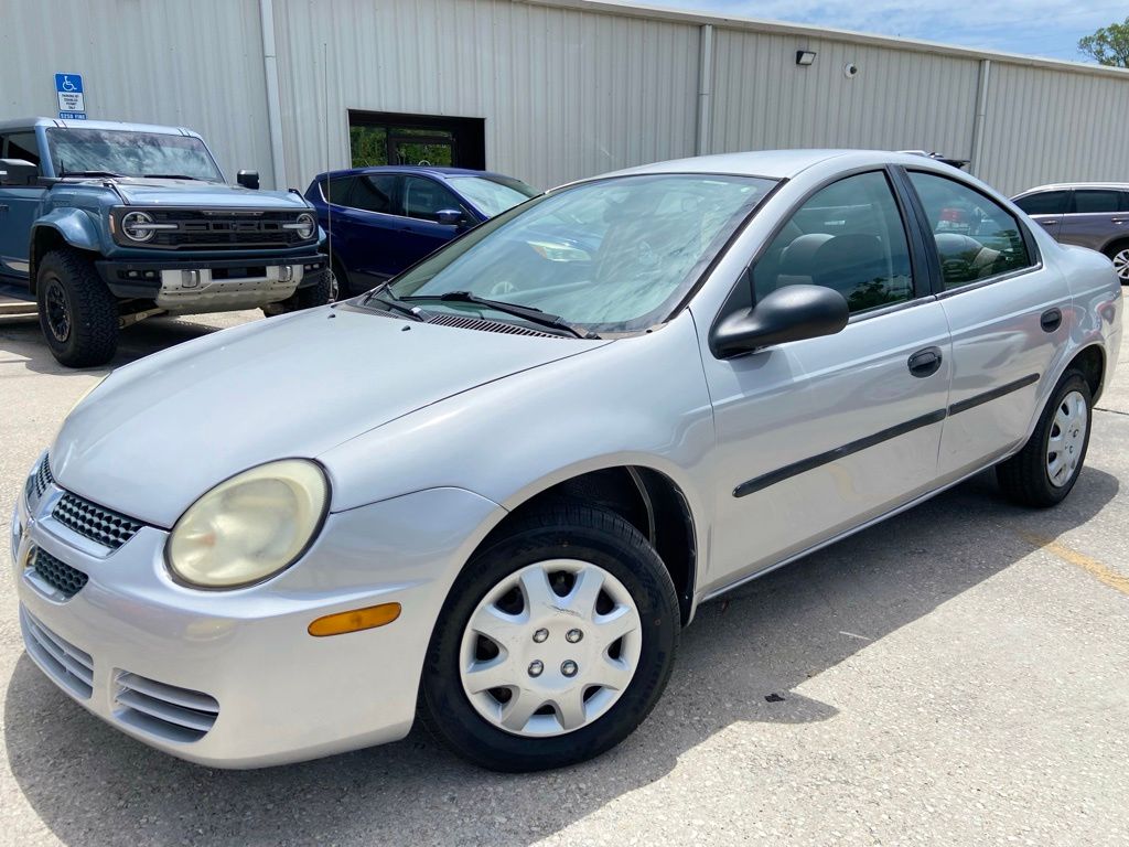 Bright Silver Metallic 2004 Dodge Neon Sedan Front-Wheel Drive 4-Speed Automatic