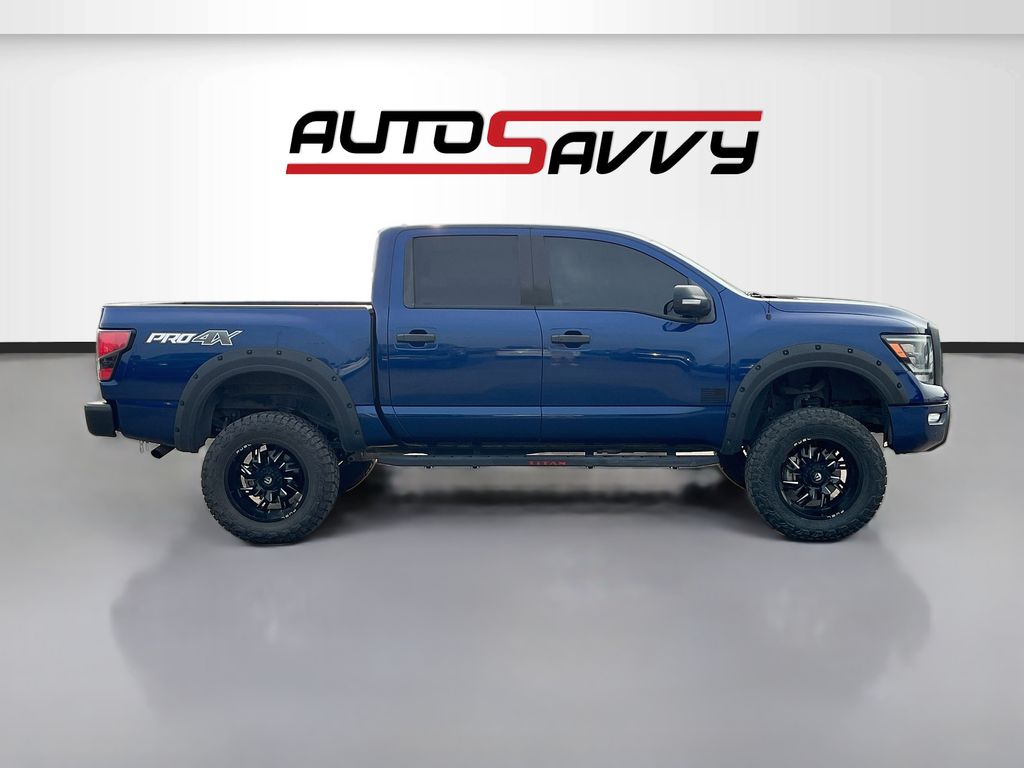 Used 2021 Blue Nissan PRO-4X image 8