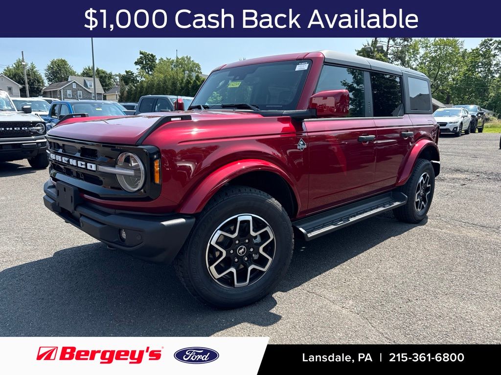 Ruby Red Metallic Tinted Clearcoat 2026 Ford Bronco SUV / Crossover Four-Wheel Drive Automatic