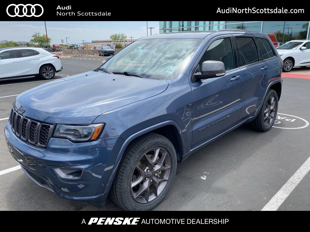 2021 Jeep Grand Cherokee 80th Anniversary Hero Image