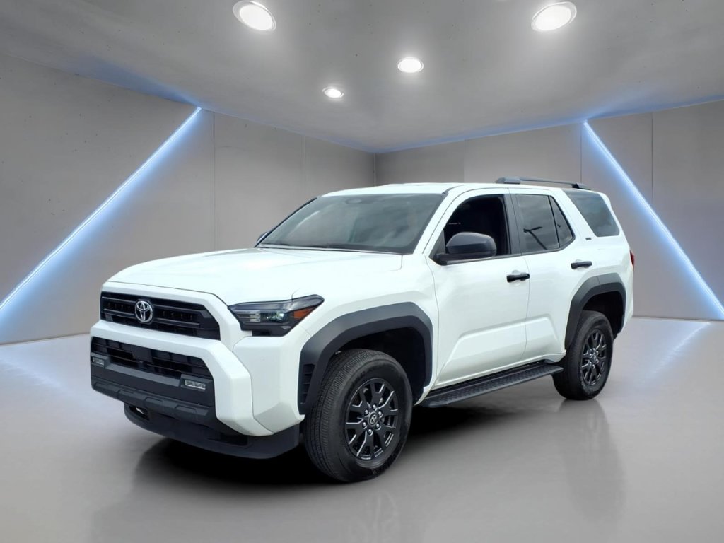 White 2025 Toyota 4Runner SUV / Crossover Four-Wheel Drive 8-Speed Automatic