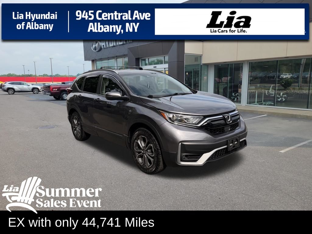 Gray (Modern Steel Metallic) 2021 Honda CR-V SUV / Crossover All-Wheel Drive Continuously Variable Transmission