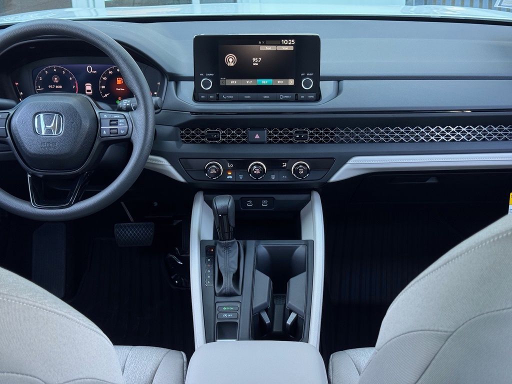 2025 Honda Accord LX White at Community Honda