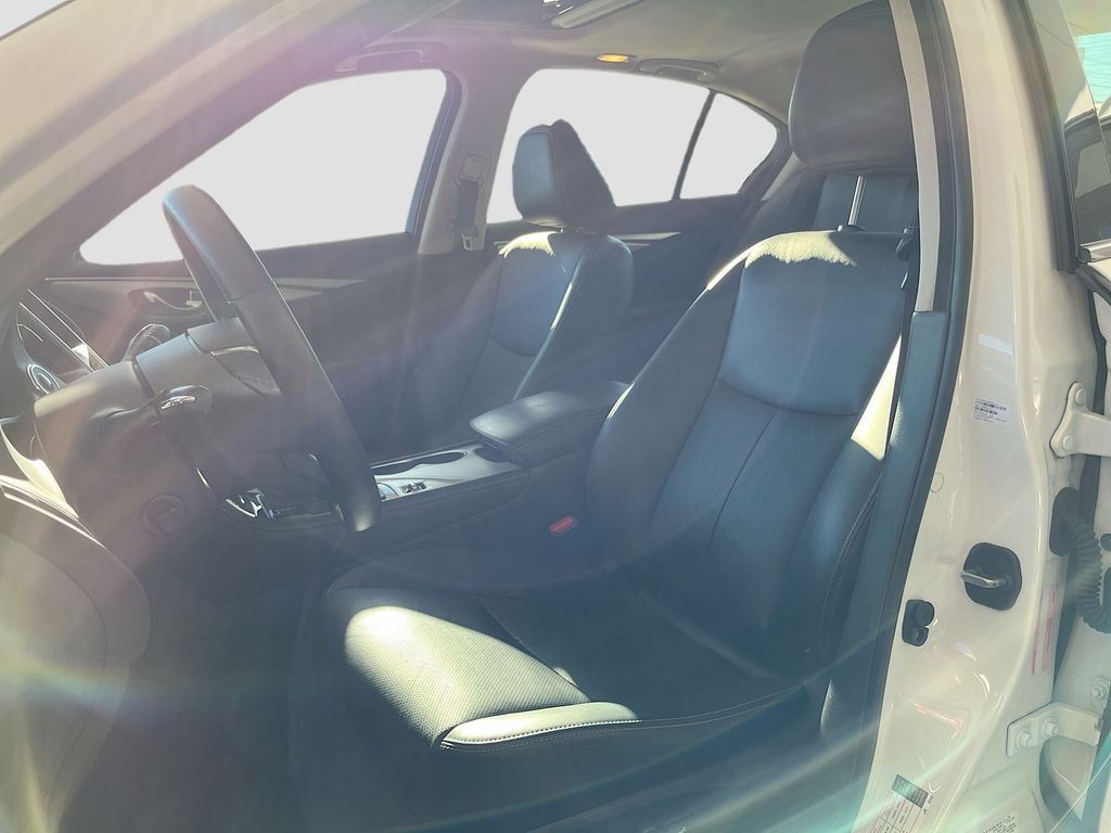 2023 INFINITI Q50 LUXE White at AutoSavvy Houston Northwest