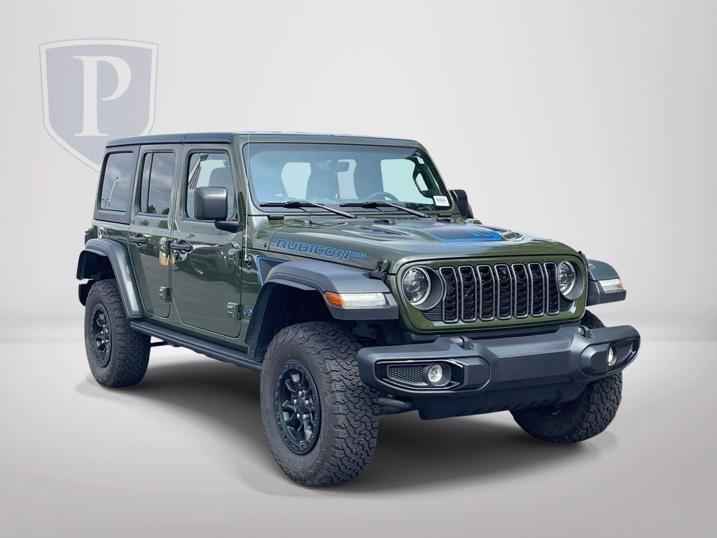 Green Clearcoat 2023 Jeep Wrangler 4xe SUV / Crossover Four-Wheel Drive 8-Speed Automatic
