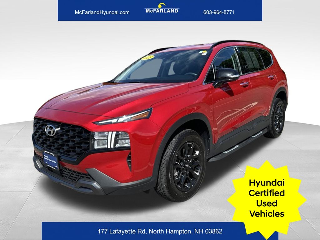 Calypso Red 2023 Hyundai Santa Fe SUV / Crossover All-Wheel Drive 8-Speed Automatic