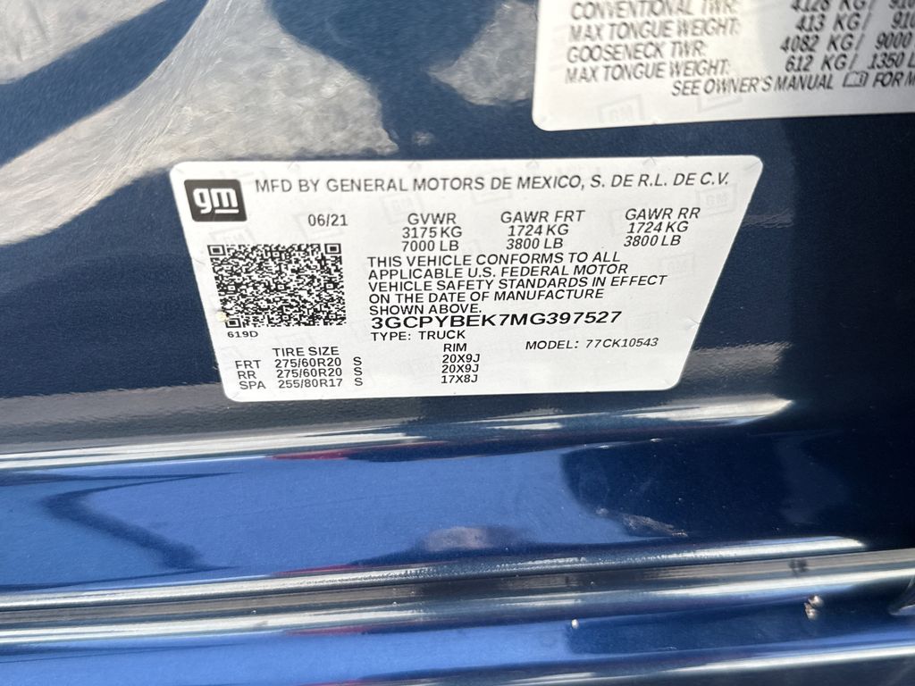 2021 Chevrolet Silverado 1500 Custom Blue at Bravo Nissan