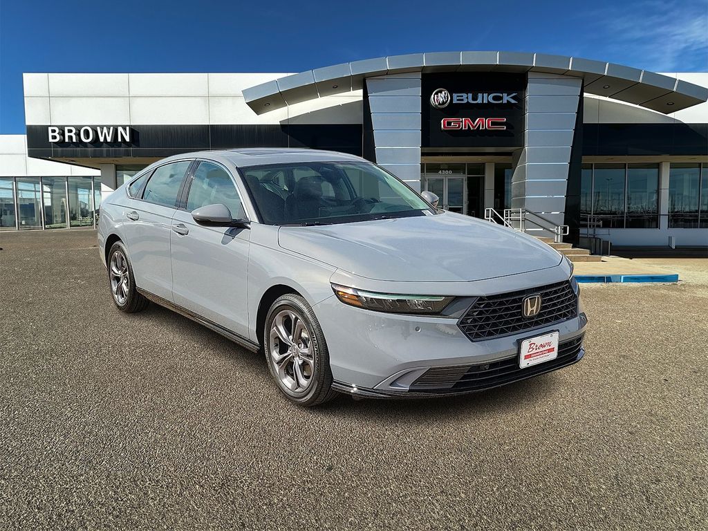 2026 Honda Accord Hybrid EX-L Gray at Brown Honda