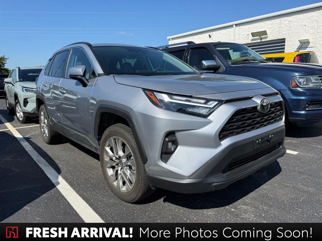 Silver Sky Metallic 2025 Toyota RAV4 SUV / Crossover All-Wheel Drive 8-Speed Automatic