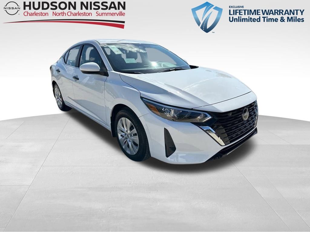 2025 Fresh Powder Nissan Sentra S FWD Sedan