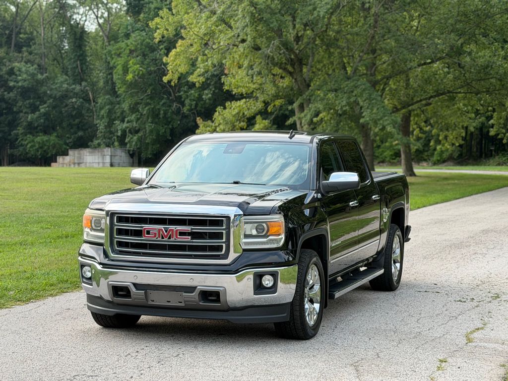 Black 2014 GMC Sierra 1500 Pickup Truck Four-Wheel Drive 6-Speed Automatic Overdrive