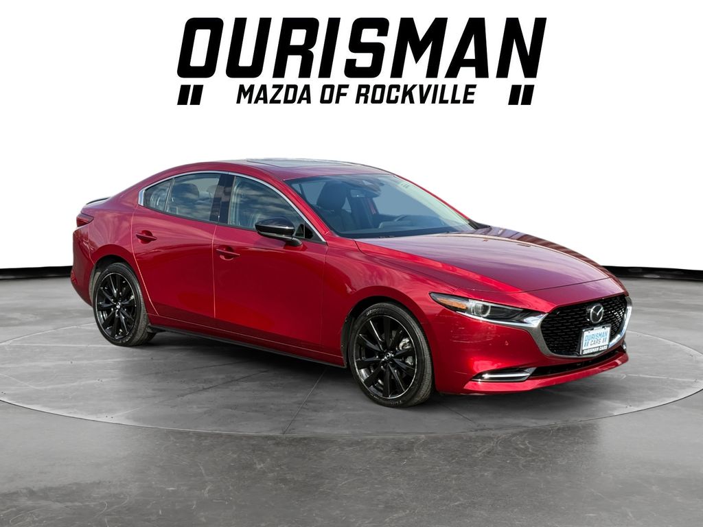 Soul Red Crystal Metallic 2022 Mazda MAZDA3 Premium Plus Sedan AWD Sedan All-Wheel Drive 6-Speed Automatic