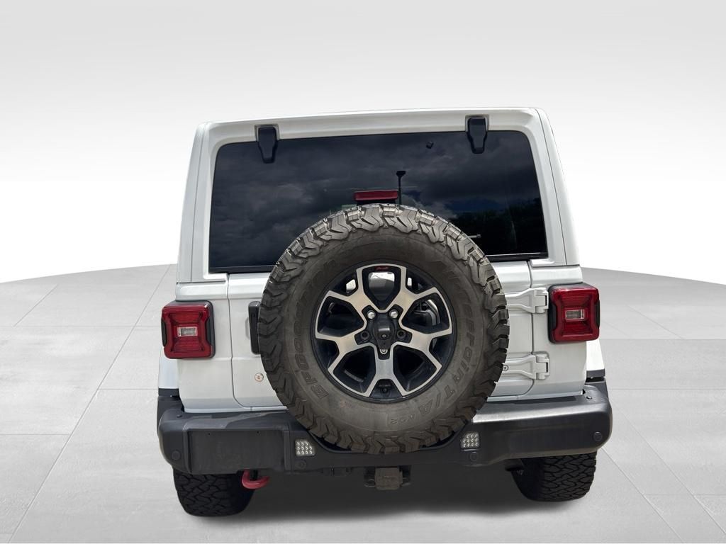 2018 Jeep Wrangler Unlimited Rubicon White at Luther Ford