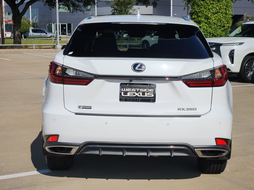 2021 Lexus RX 350 F Sport White at Emmons Autoplex
