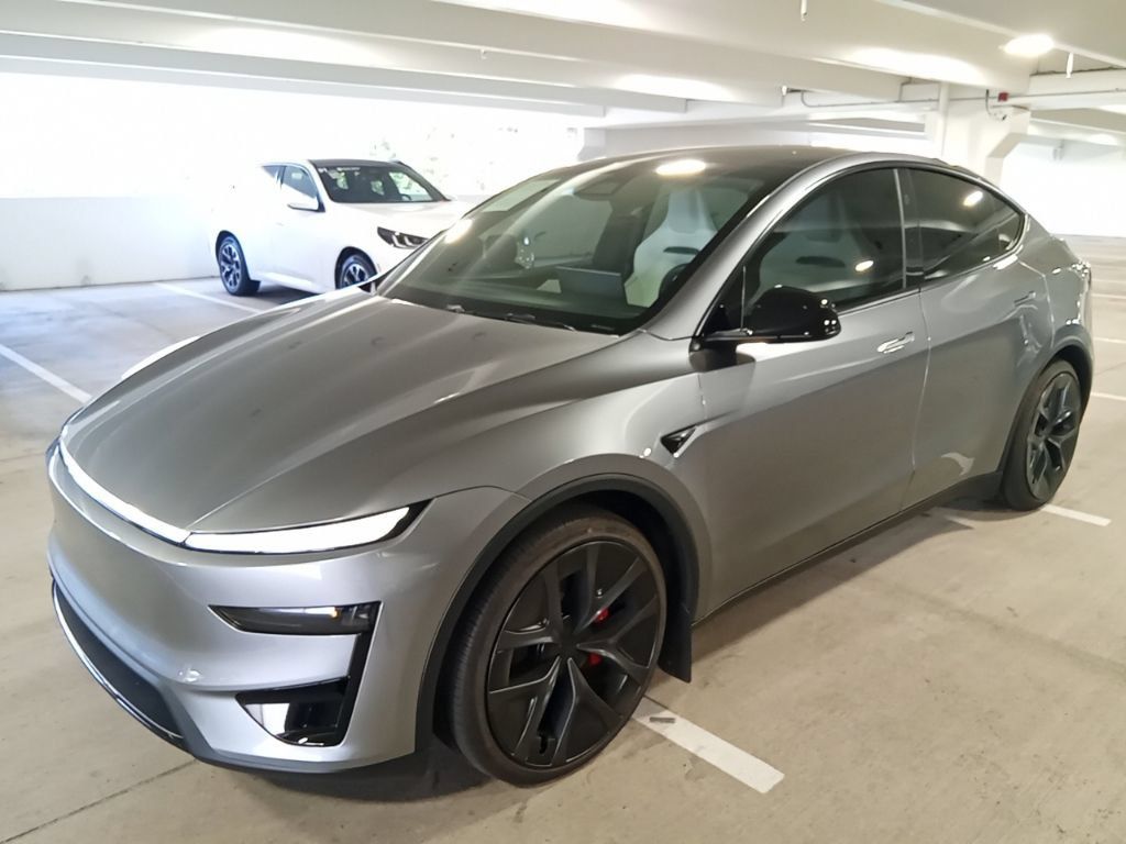 Gray 2026 Tesla Model Y SUV / Crossover 1-Speed Automatic