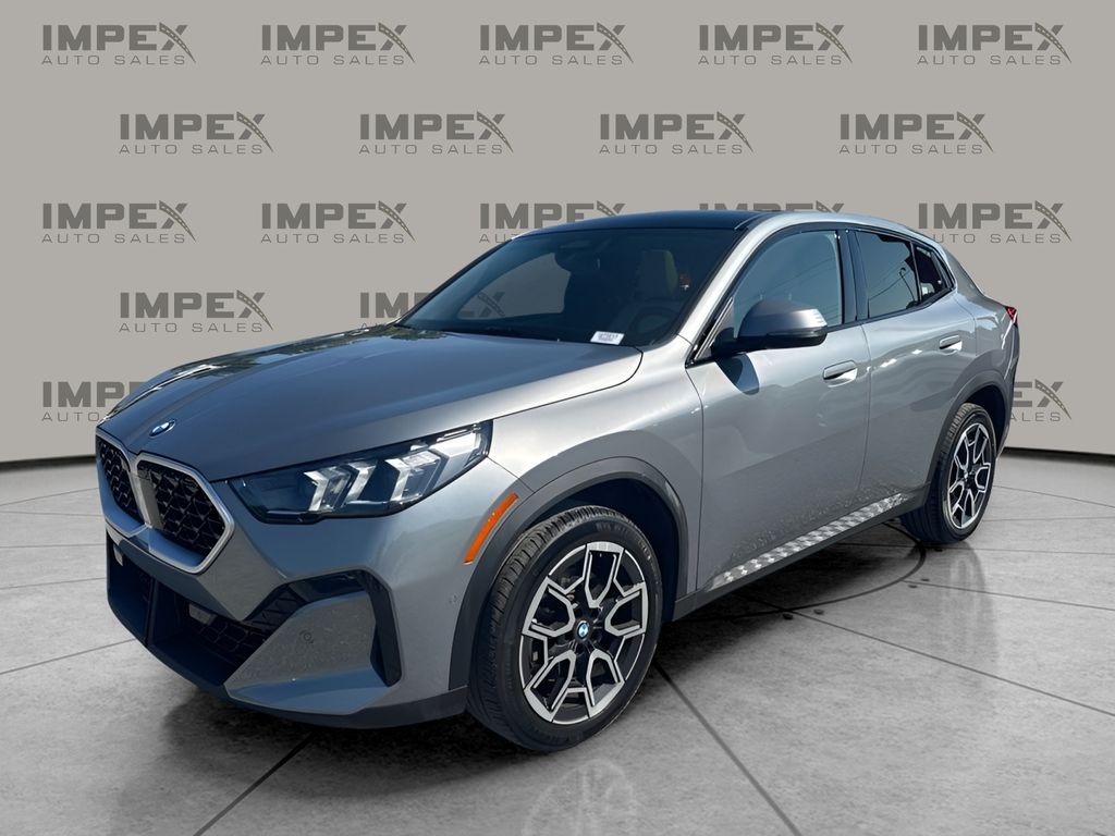 Gray Metallic 2025 BMW X2 SUV / Crossover All-Wheel Drive 7-Speed Automatic