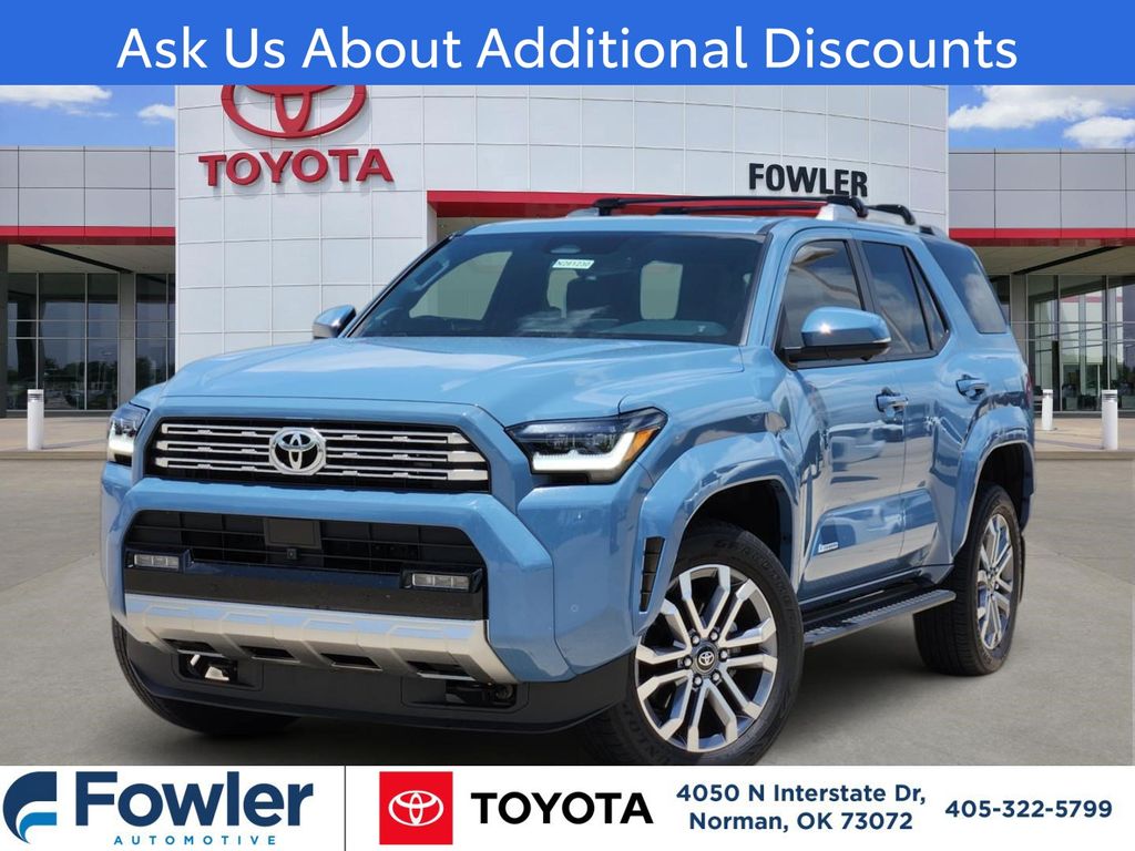 Blue 2026 Toyota 4Runner SUV / Crossover All-Wheel Drive 8-Speed Automatic