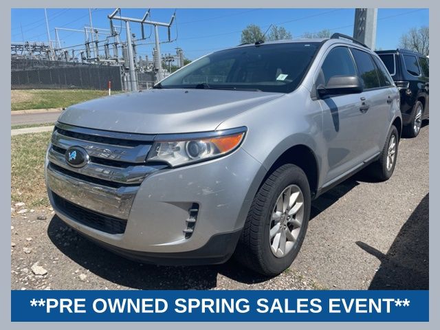 Ingot Silver 2013 Ford Edge SE SUV / Crossover Front-Wheel Drive 6-Speed Automatic