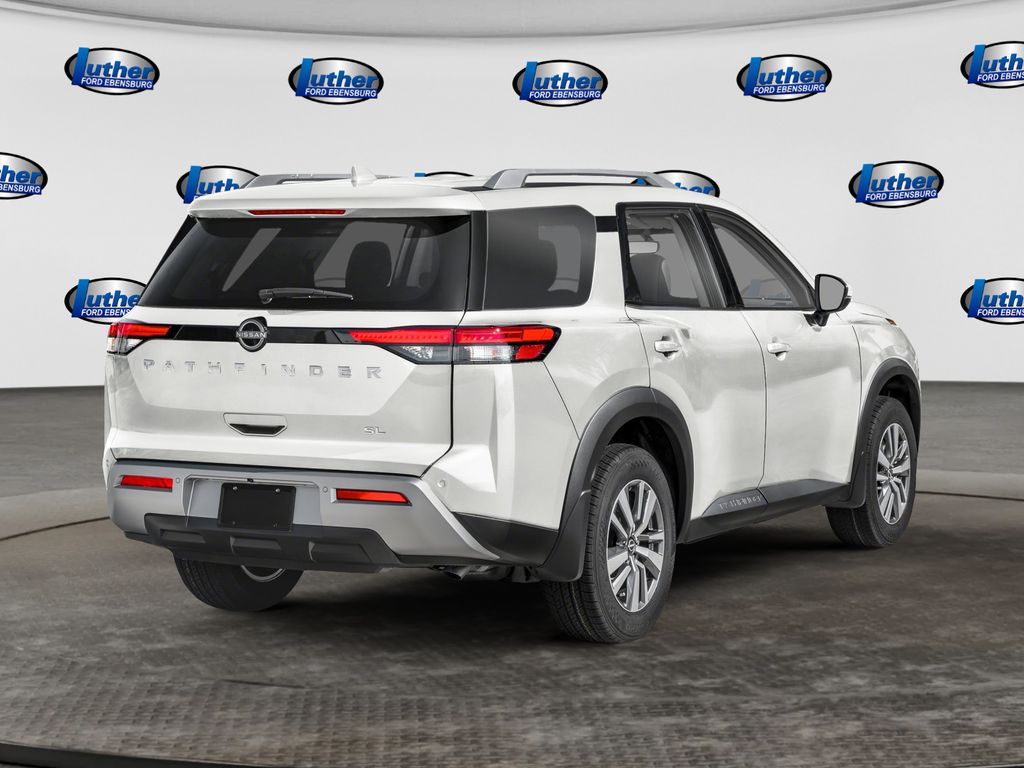 2024 Nissan Pathfinder SL White at Auto Express Mitsubishi