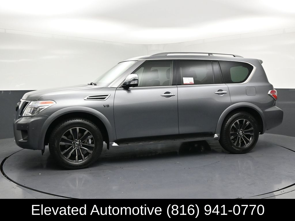 Used 2018 Nissan Armada Platinum with VIN JN8AY2NE4J9732825 for sale in Kansas City