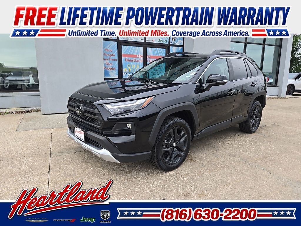 Midnight Black Metallic 2024 Toyota RAV4 SUV / Crossover All-Wheel Drive 8-Speed Automatic