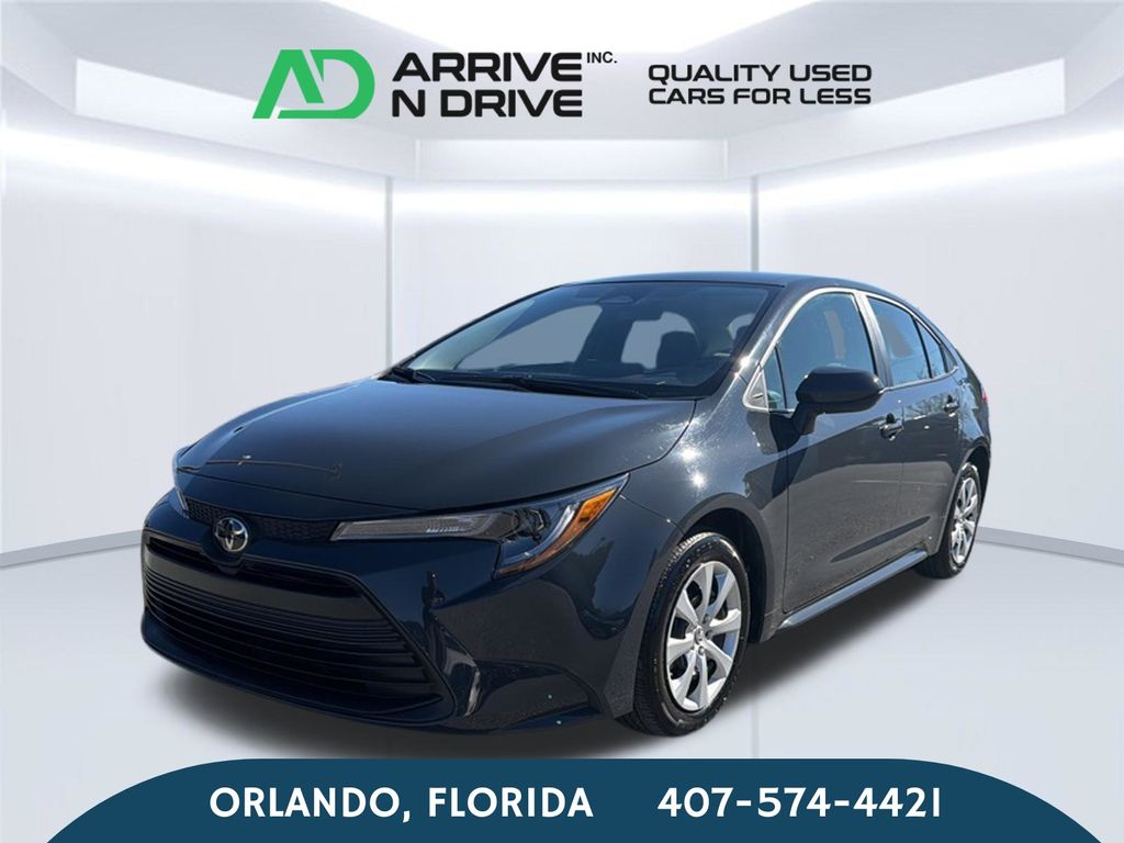 Gray 2025 Toyota Corolla Sedan Front-Wheel Drive Continuously Variable Transmission