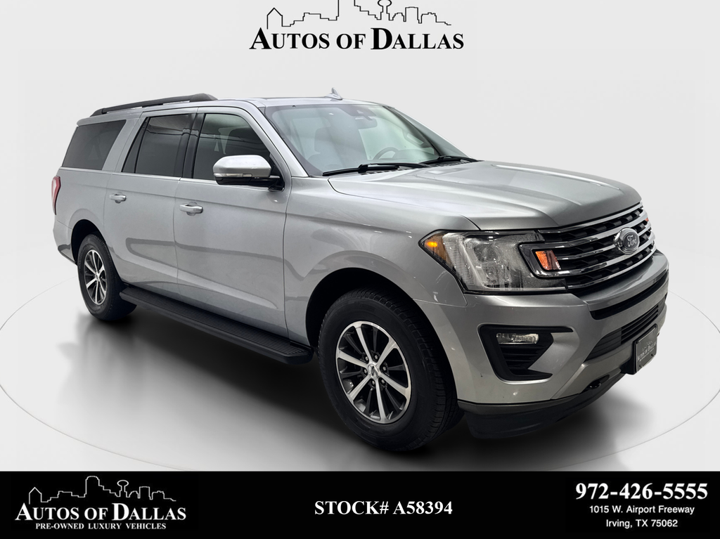 Silver Metallic 2020 Ford Expedition MAX XLT 4WD SUV / Crossover Four-Wheel Drive Automatic