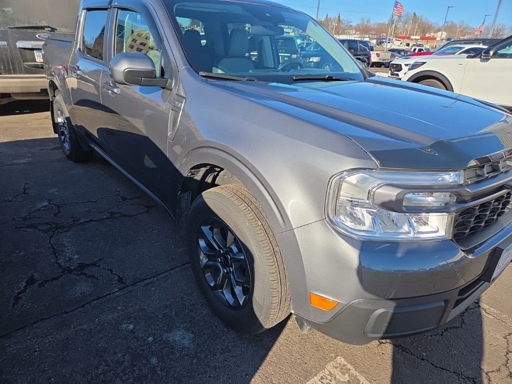 Carbonized Gray Metallic 2023 Ford Maverick XLT SuperCrew AWD Pickup Truck All-Wheel Drive 8-Speed Automatic