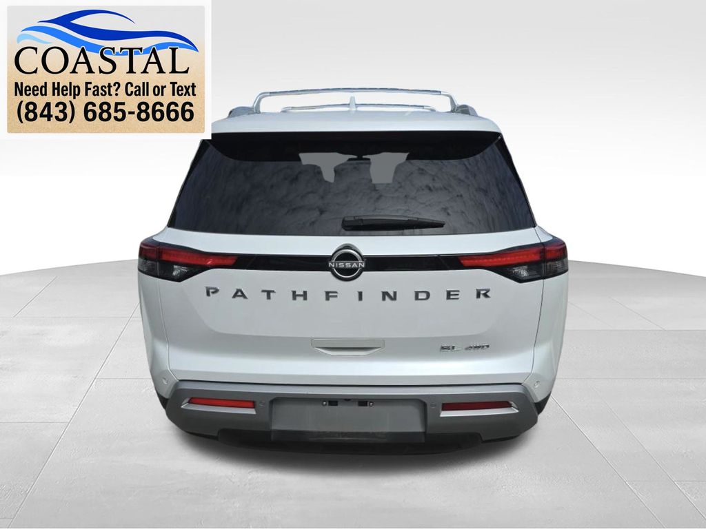 2025 Nissan Pathfinder SL White at Lugoff Nissan