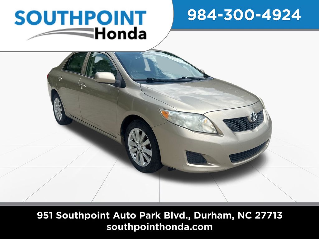 Desert Sand Mica 2010 Toyota Corolla Sedan Front-Wheel Drive 4-Speed Automatic