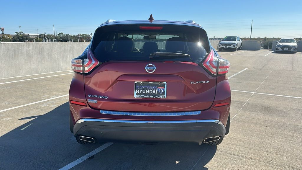 2017 Nissan Murano Platinum Red at Legacy Ford