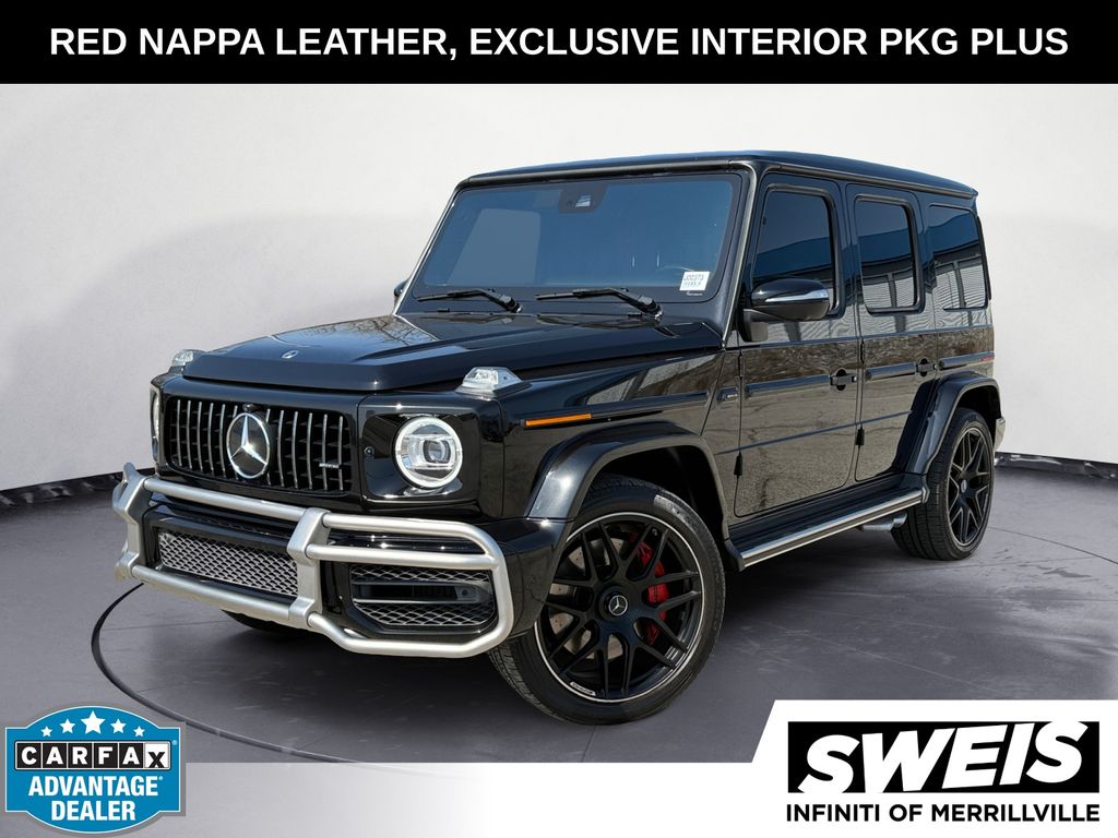 Obsidian Black Metallic 2021 Mercedes-Benz G-Class SUV / Crossover All-Wheel Drive 9-Speed Automatic
