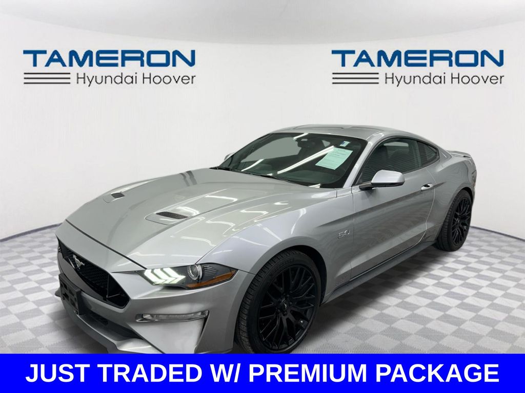 Silver Metallic 2020 Ford Mustang GT Premium Coupe RWD Coupe Rear-Wheel Drive Automatic