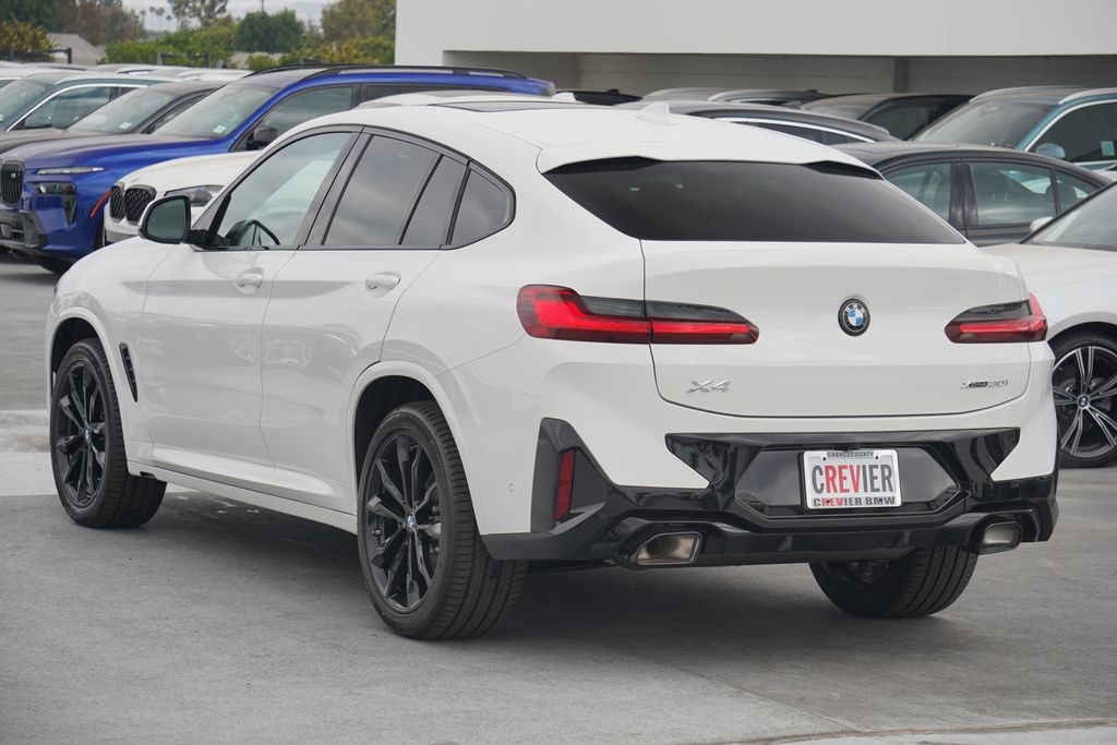 2025 BMW X4 xDrive30i 7